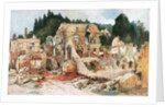 Clermont-en-Argonne by Francois Flameng