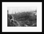 French troops prepare for a German counter-attack, Eparges ridge, near Verdun, France by Anonymous