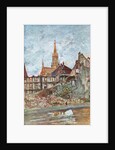 'The Ruins of Thann', Alsace by Charles-Jules Duvent