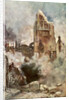 Bombardment of the Belfry by Francois Flameng