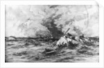 The lifeboats of RMS Lusitania by Samuel Begg
