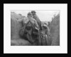 A French trench before an attack, 2nd Battle of Champagne, France by Anonymous
