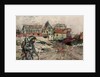 'The Ruins of Ablain-Saint-Nazaire', Artois, France by Francois Flameng