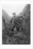 The miseries of the soldier, a muddy French trench in Artois, France by Anonymous
