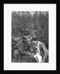 A French soldier's wounds are treated, World War I, France by Anonymous