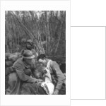 A French soldier's wounds are treated, World War I, France by Anonymous