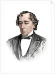 Benjamin Disraeli, 19th century English statesman and literary figure by Anonymous