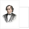 Benjamin Disraeli, 19th century English statesman and literary figure by Anonymous