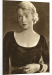 Constance Bennett, American actress by Anonymous
