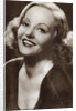 Tallulah Bankhead, American actress, talk-show host and bonne vivante by Anonymous