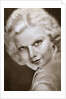 Jean Harlow, American film actress by Anonymous