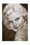 Jean Harlow, American film actress by Anonymous