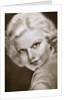 Jean Harlow, American film actress by Anonymous