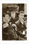 Stan Laurel and Oliver Hardy, American-based comedy duo by Anonymous