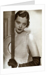Sylvia Sidney, American actress by Anonymous