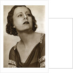 Irene Dunne, American actress by Anonymous