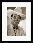 Tom Mix, American film actor by Anonymous