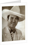 Tom Mix, American film actor by Anonymous