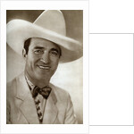 Tom Mix, American film actor by Anonymous