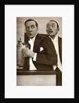 Tom Walls and Ralph Lynn, English actors by Anonymous