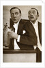 Tom Walls and Ralph Lynn, English actors by Anonymous