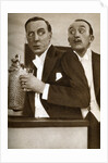 Tom Walls and Ralph Lynn, English actors by Anonymous