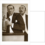 Tom Walls and Ralph Lynn, English actors by Anonymous