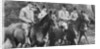 King George V riding in Windsor Great Park with his sons by Anonymous