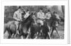 King George V riding in Windsor Great Park with his sons by Anonymous