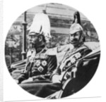 King George V of Great Britain and the German Kaiser, Berlin by Anonymous