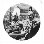 King George V of Great Britain and the German Kaiser, Berlin by Anonymous
