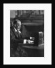King George V broadcasting to the empire on Christmas Day, Sandringham by Anonymous