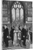 King George V lying in state, Church of St Mary Magdalene, Sandringham, Norfolk, January 1936 by Anonymous