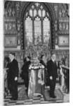 King George V lying in state, Church of St Mary Magdalene, Sandringham, Norfolk, January 1936 by Anonymous