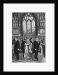 King George V lying in state, Church of St Mary Magdalene, Sandringham, Norfolk, January 1936 by Anonymous