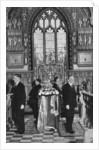 King George V lying in state, Church of St Mary Magdalene, Sandringham, Norfolk, January 1936 by Anonymous