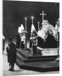 King George V lying in state in Westminster Hall, London, January 1936 by Anonymous