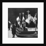King George V lying in state in Westminster Hall, London, January 1936 by Anonymous