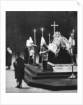 King George V lying in state in Westminster Hall, London, January 1936 by Anonymous