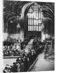 King George V lying in state in Westminster Hall, London, January 1936 by Anonymous