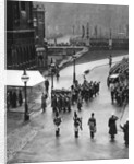 King George V's funeral procession forming at Westminster Hall, London by Anonymous