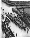 King George V's funeral procession passing out of Palace Yard, London by Anonymous
