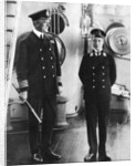 The future King Edward VIII as a midshipman in HMS Hindustan by Anonymous