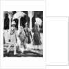 The Begum of Bhopal escorts the Prince of Wales to the Durbar Hall, India by Anonymous