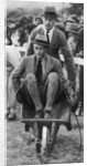 Louis Mountbatten wheels his cousin, the Prince of Wales, at a gymkhana in Malta by Anonymous