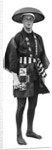 The Prince of Wales in Japanese costume, Japan by Anonymous
