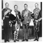 The Prince of Wales with his brothers by Anonymous