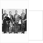 The Prince of Wales with his brothers by Anonymous