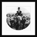 The Prince of Wales at the Grafton Hunt Races on Pet Dog by Anonymous