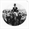 The Prince of Wales at the Grafton Hunt Races on Pet Dog by Anonymous